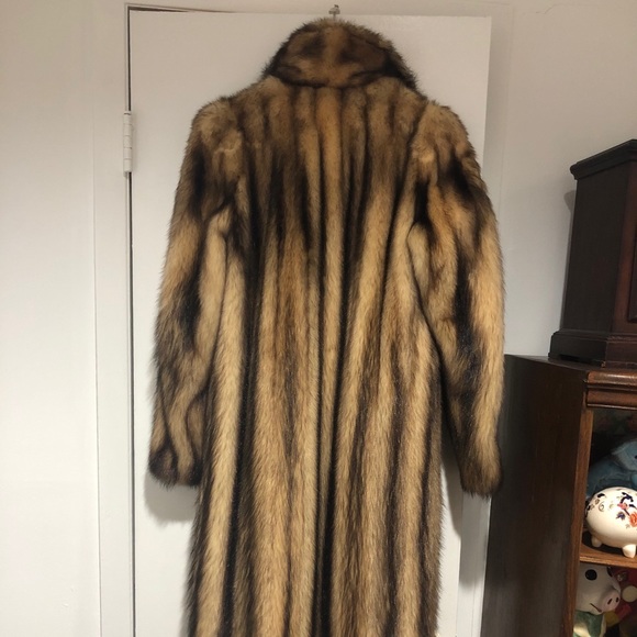 Full length women’s Fitch Fur coat - value $13,000